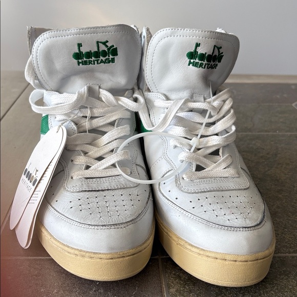 NWT Diadora Mi Basket High Top Leather Shoes Size 12. main image 9